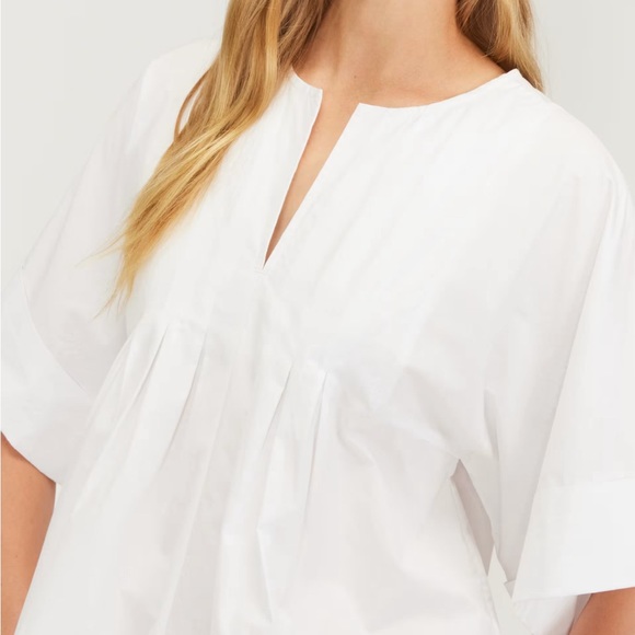 BNWT Everlane Poplin Tunic in white - Picture 3 of 7